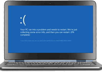 Repair Blue screen issues
